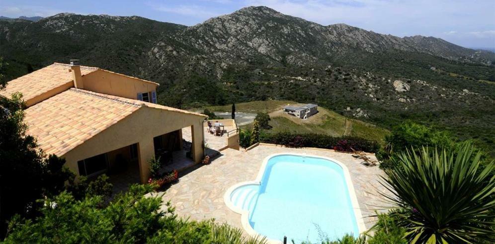 Saint-Florent Villa Sleeps 6 Pool Wifi ภายนอก รูปภาพ