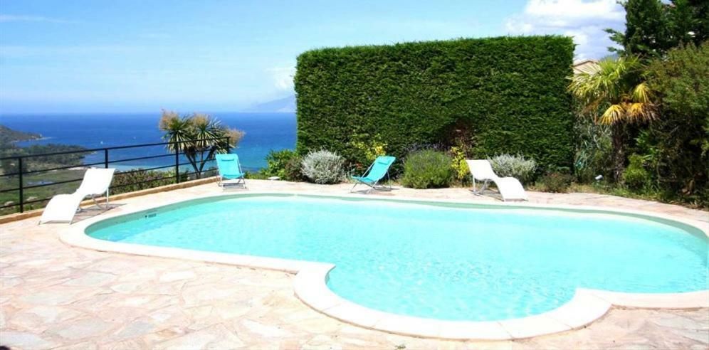 Saint-Florent Villa Sleeps 6 Pool Wifi ภายนอก รูปภาพ